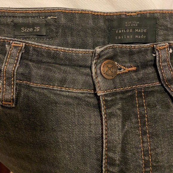 PLENTY Tailor Made - Dark grey highrise skinny/straight jeans - Picture 4 of 4